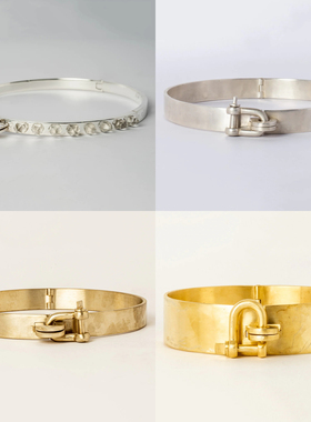 颈部袖口项链黄铜U型螺栓