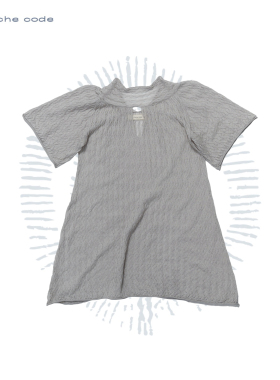 o cloche code 26SS 薄织飞袖上衣