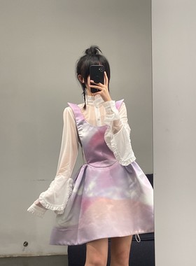 80%OFF SHUSHU TONG 深U型渐宽吊带蓬蓬连衣裙 commonplace买手店