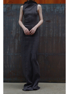 Marc Le Bihan 修身弹力无袖连衣裙 21969