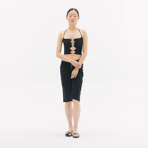 RUI built 纽扣挂脖吊带
