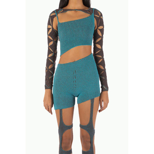 针织弹力平行短裤 BOULDER 印度尼西亚 ISA 70%OFF