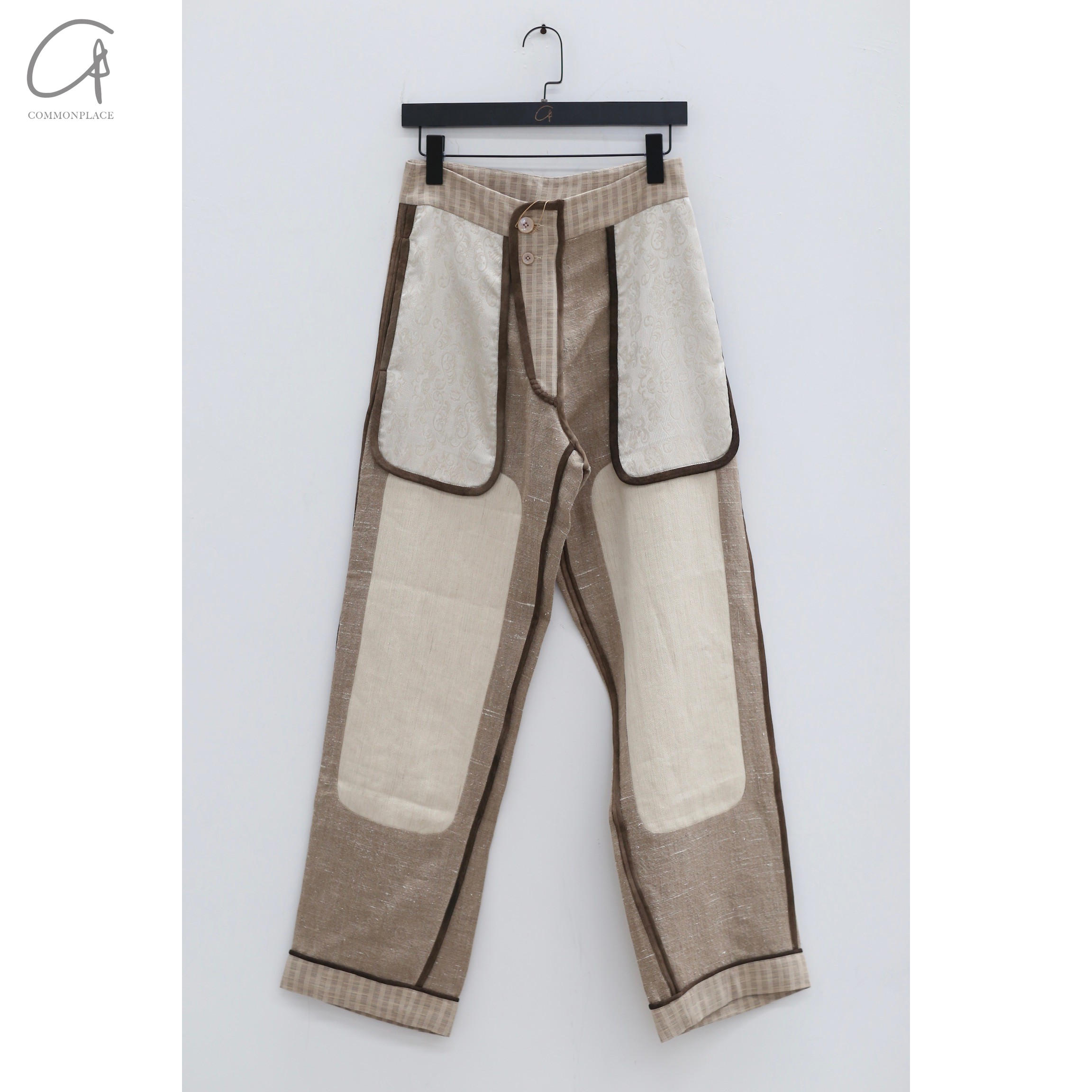 50%COMMUNS  拼贴长裤