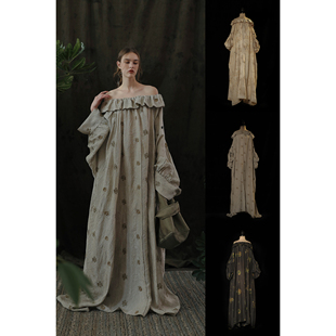 Mutedance 桑蚕丝 宽肩连衣裙系列