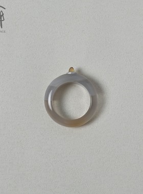 OLIO E ACETO 黄东陵玉/玛瑙/茶晶果肉细戒指