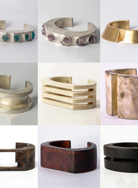 霓虹灯磷灰石水晶新月形手镯