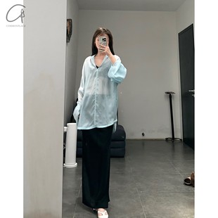 SAMUEL common GUI 黑色半身裙 place买手店 YANG 70%OFF