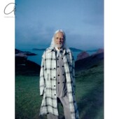 高程度手工格子外套风衣 60%OFF 法国 男装 系列 Peng Tai