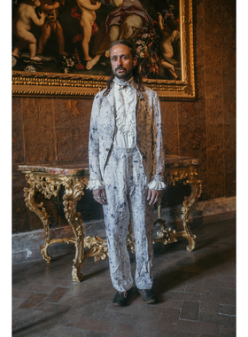 60%OFF ARCHIVIO J.M.Ribot 亚麻天然染色裤 意大利 工匠