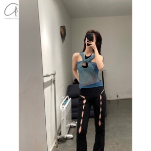 网眼叠色背心 KNITS 40%OFF NAN