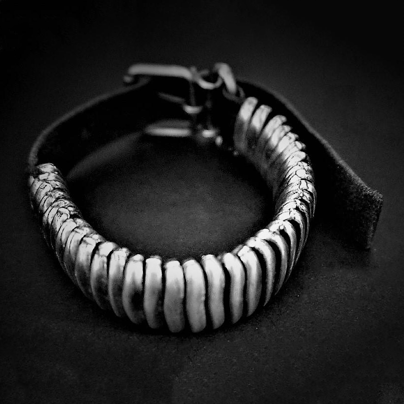 GOTI 925银 马皮手镯 BR158 意大利