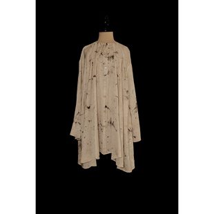 宽松上衣衬衫 圆领长袖 花染 25秋冬 Mutedance