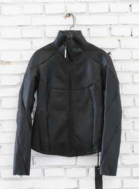 isaac sellam 25秋冬 雕塑感拉链夹克 羔羊皮 法国