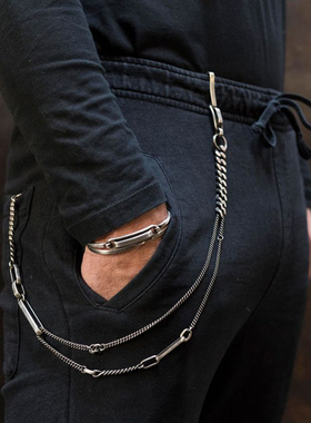 WERKSTATT MUNCHEN 钥匙扣混合链 裤链