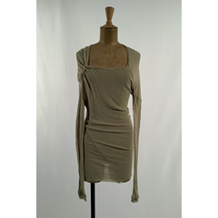 Marc Le Bihan 肩部系带不对称长袖上衣 2861 commonplace买手店