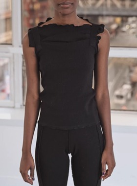 BASERANGE 25秋冬 LUD TOP无袖t恤