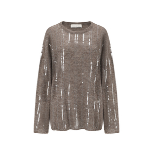 半裙 珠片绣羊驼毛上衣针织套衫 SWAYING 25秋冬