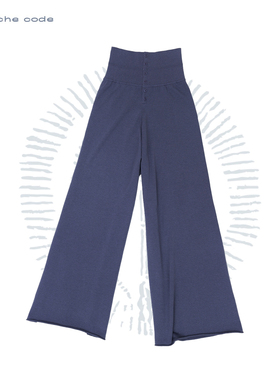 o cloche code 25秋冬 高腰阔腿裤美利奴羊毛针织