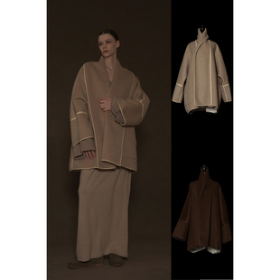 40%OFF 开襟羊毛外套 Mutedance