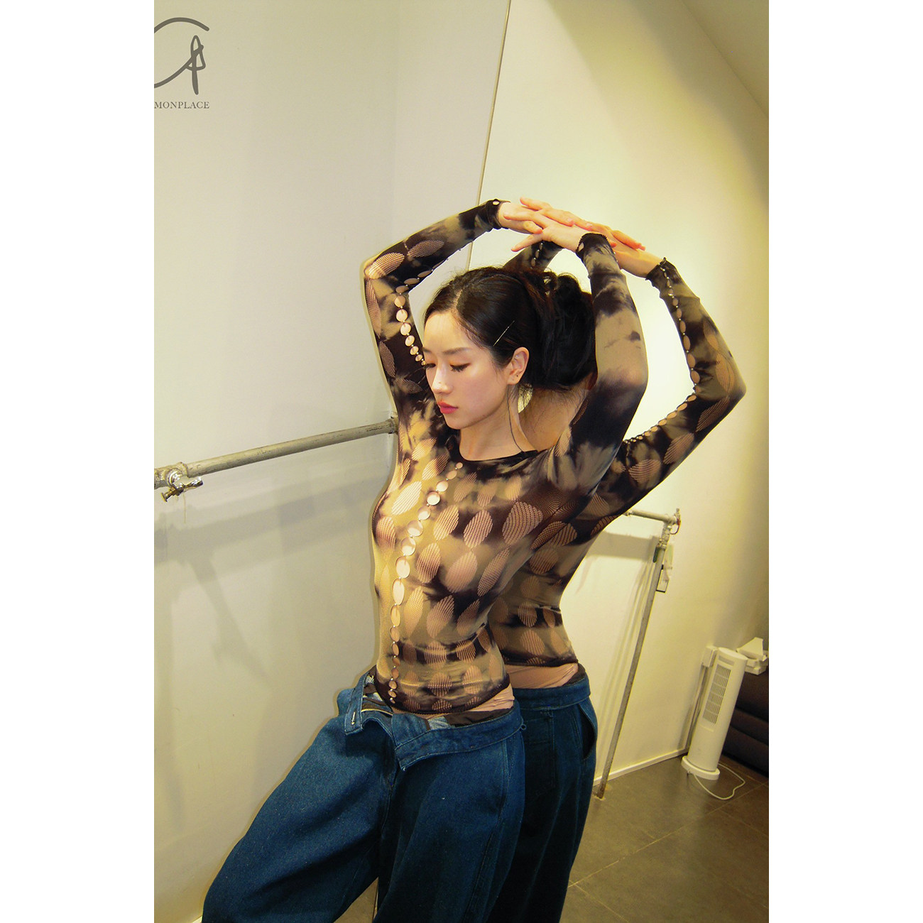 Rui Zhou 扎染长袖上衣