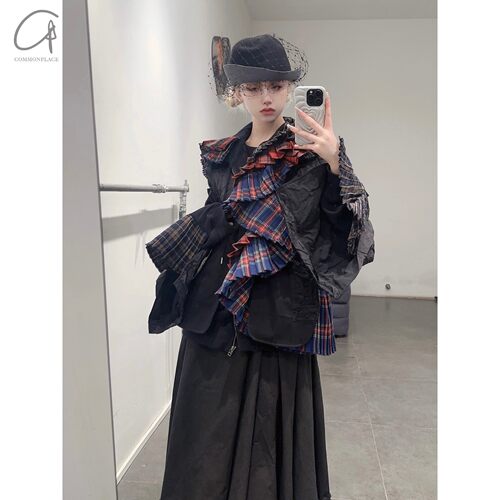 FACETASM彩边结构夹克短外套