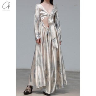 法国 真丝网带连衣裙 40%OFF PengTai