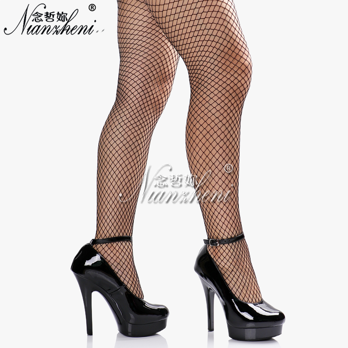 13cm超高跟鞋恨天高细跟浅口低帮单鞋车展高跟鞋模特T台走秀大码