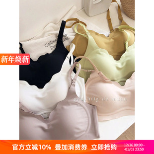 bi入聚拢升杯无痕上托文胸防下垂收副乳光面透气小胸聚拢内衣奶罩