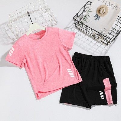 洋气夏装速干衣运动套装