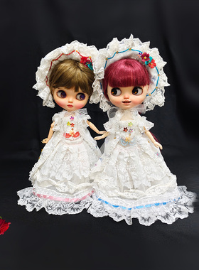 blythe小布娃衣 小布洋装连衣裙 azone licca ob24 ob22 pullip
