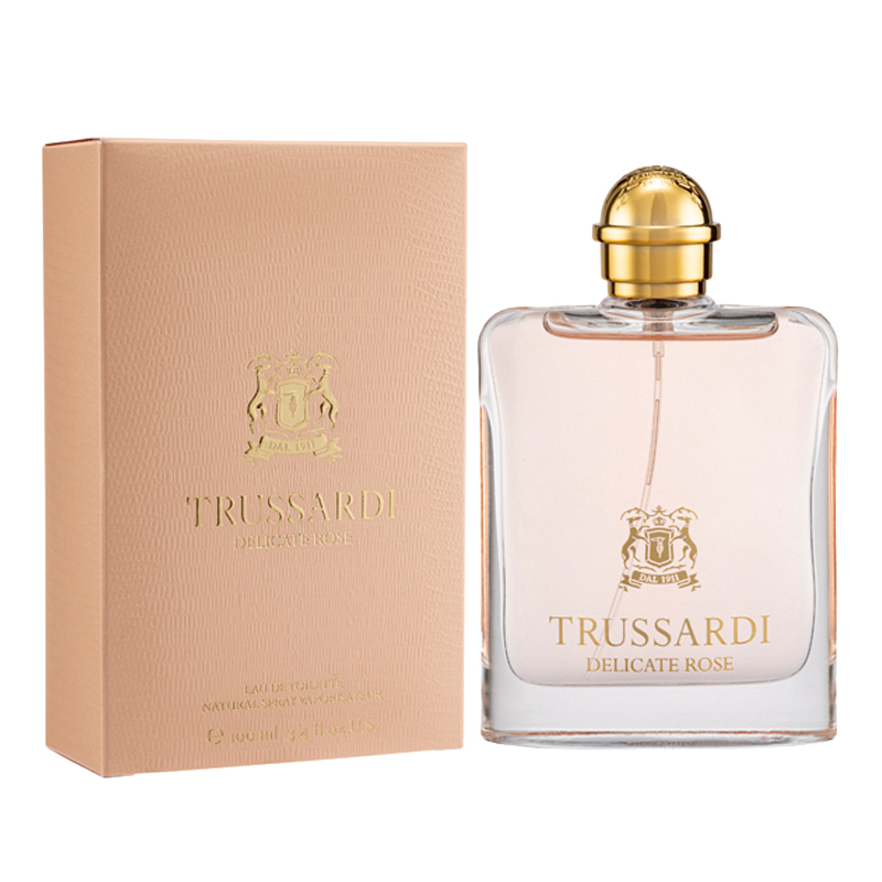 TRUSSARDI DELICATE ROSE杜鲁萨迪晶漾玫瑰女士香水持久留花果味 彩妆/香水/美妆工具 香水 原图主图