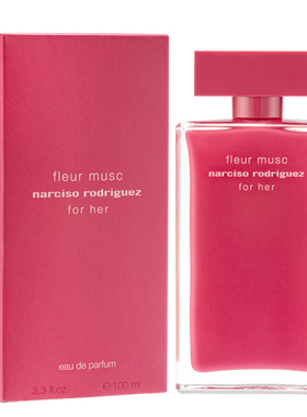 narciso rodriguez fleur musc纳茜素玫瑰麝香女士香水持久清新