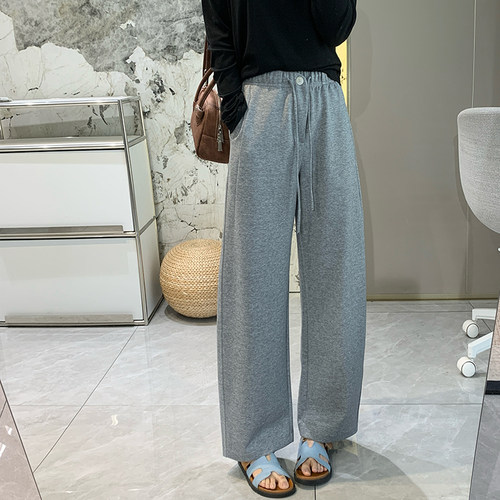天丝氧气棉垂感显瘦阔腿裤