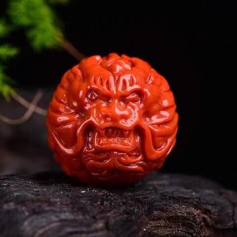 南红玛瑙散珠雕龙珠貔貅顶珠金刚星月配饰文玩多宝大颗粒手链配珠