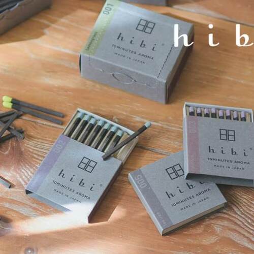 日本 hibi火柴香薰线香薰香氛精油高级日式雪松檀木清新空气放松