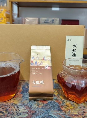 武夷岩茶20小袋清甜拼配大红袍中轻火炭焙116.6g闽北乌龙茶20泡