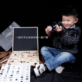 古生物天然化石矿石岩石水晶矿物原石头儿童地址科普教学标本摆件