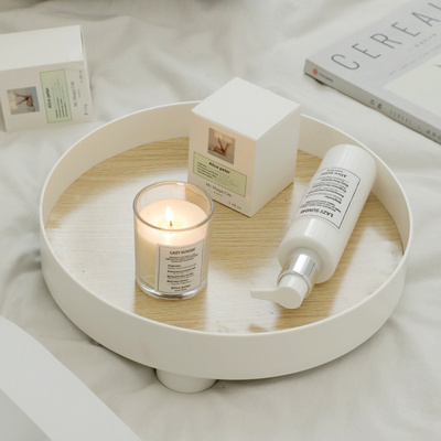 温柔床单香慵懒周末小众香薰蜡烛