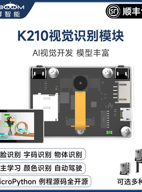 K210视觉识别模块AI人工智能CanMV摄像头传感器K230开发板Python