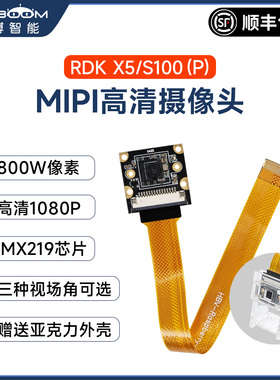 地瓜RDK X5摄像头MIPI相机CSI接口视频IMX219广角Camera模块S100P