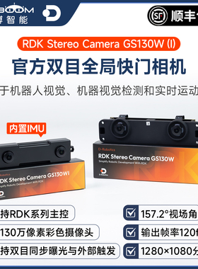 RDK X5地瓜机器人S100P/S600深度摄像头CSI双目MIPI相机GS130WI