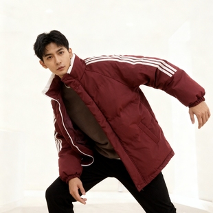 三道杠棉服S—3XL码 男女同款 冬季 清仓福利款