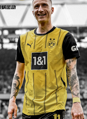 SFS彪马PUMA 24/25多特蒙德主场球迷版罗伊斯球衣足球服774946-01