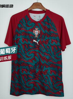 SFS彪马Puma2026世界杯葡萄牙短袖训练服跑步热身运动 784788-37
