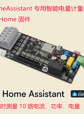 10路高精度电量计量模块多路智能电表智能家居HAHomeAssistant