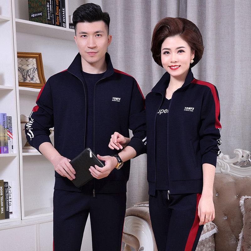 2025男女运动服套装时尚休闲情侣