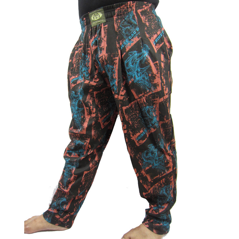 正品新款高惠男士健身花裤 运动裤 训练长裤健美花裤跳操裤健身服