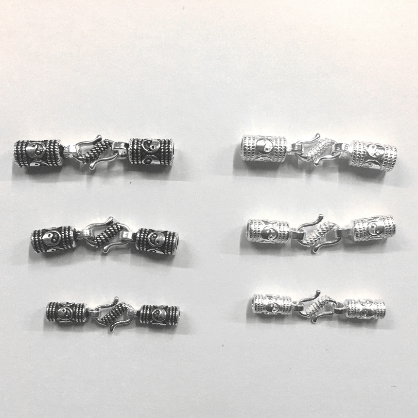 925标手链收尾扣银九乘金刚结