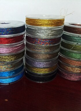 -彩金手编迦叶金刚结线材金线