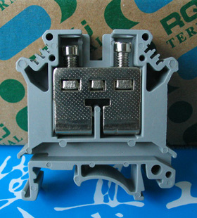 RJ1 UIK16N-GL/品牌接线端子/16平方/铜件钢螺/V0阻燃